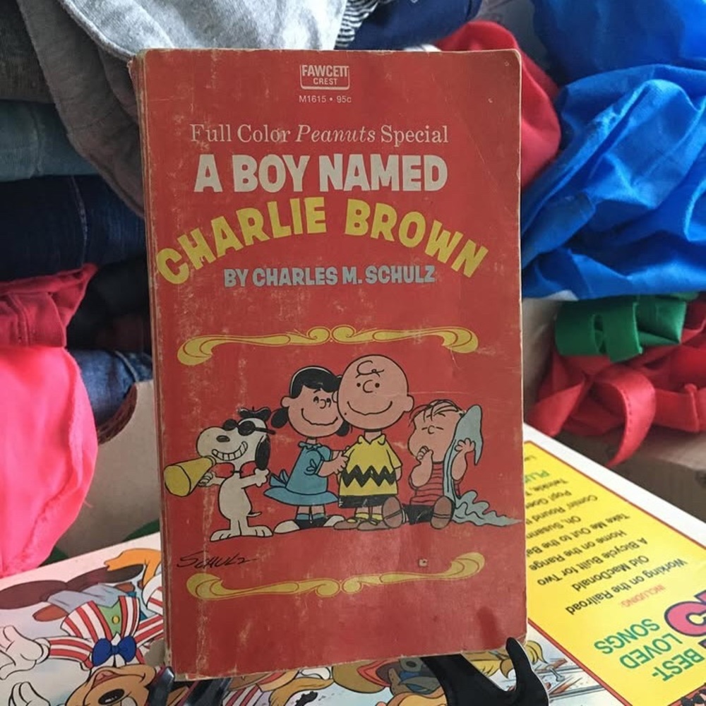 1971 A Boy Named Charlie B R O W N book